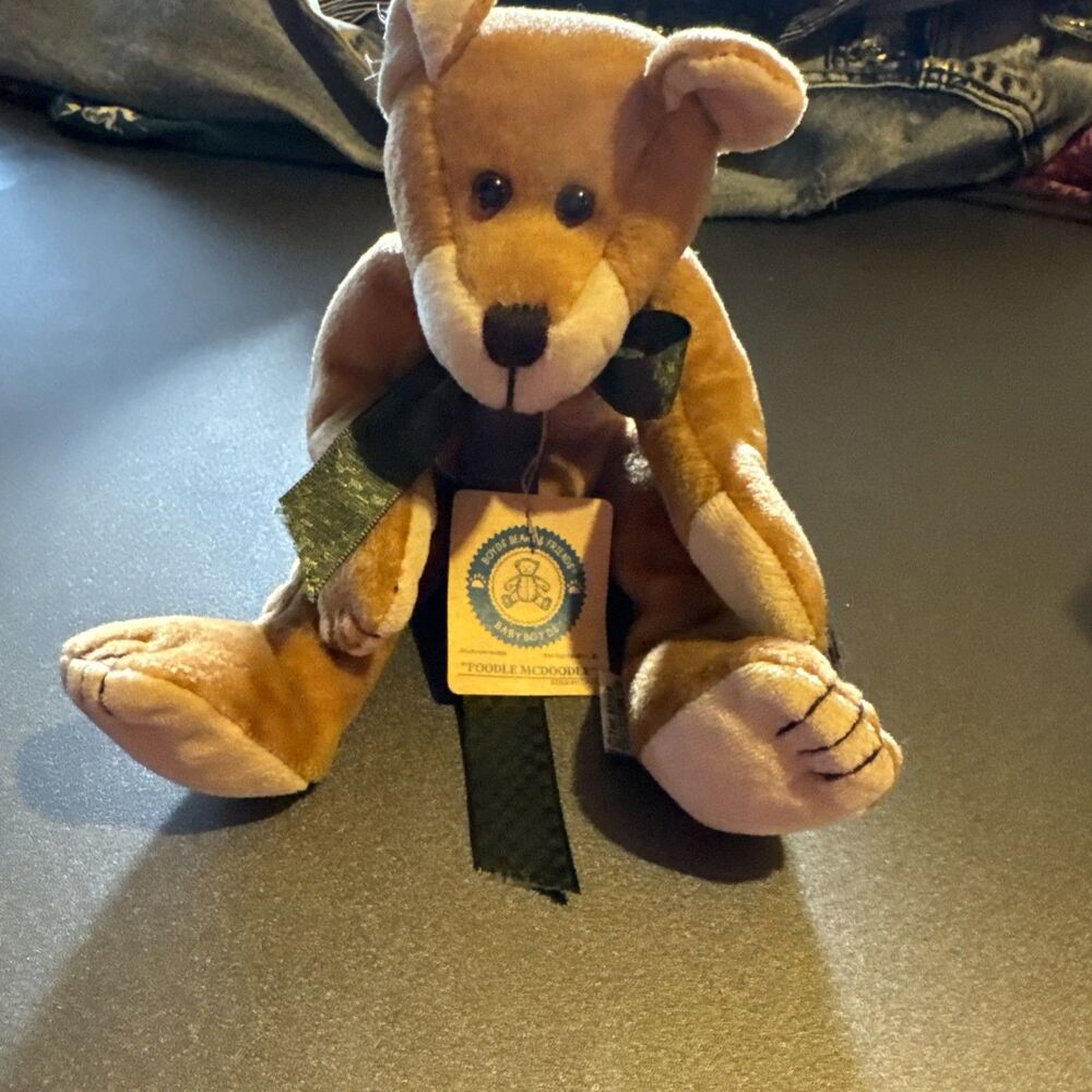 BOYDS FOODLE MCDOODLE 9" BABY BOYDS BEAR RETIRED